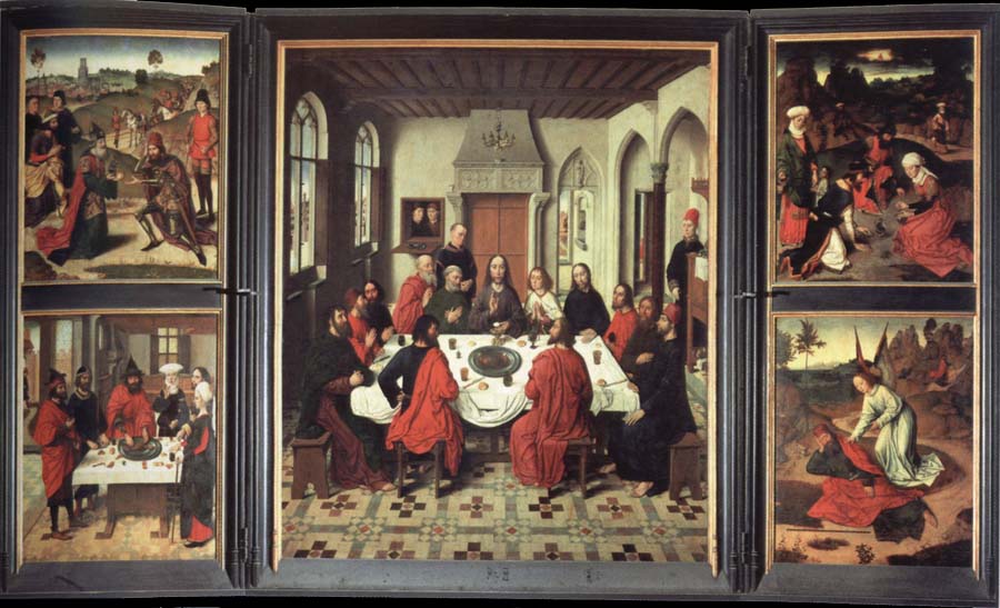 last supper altarpiece